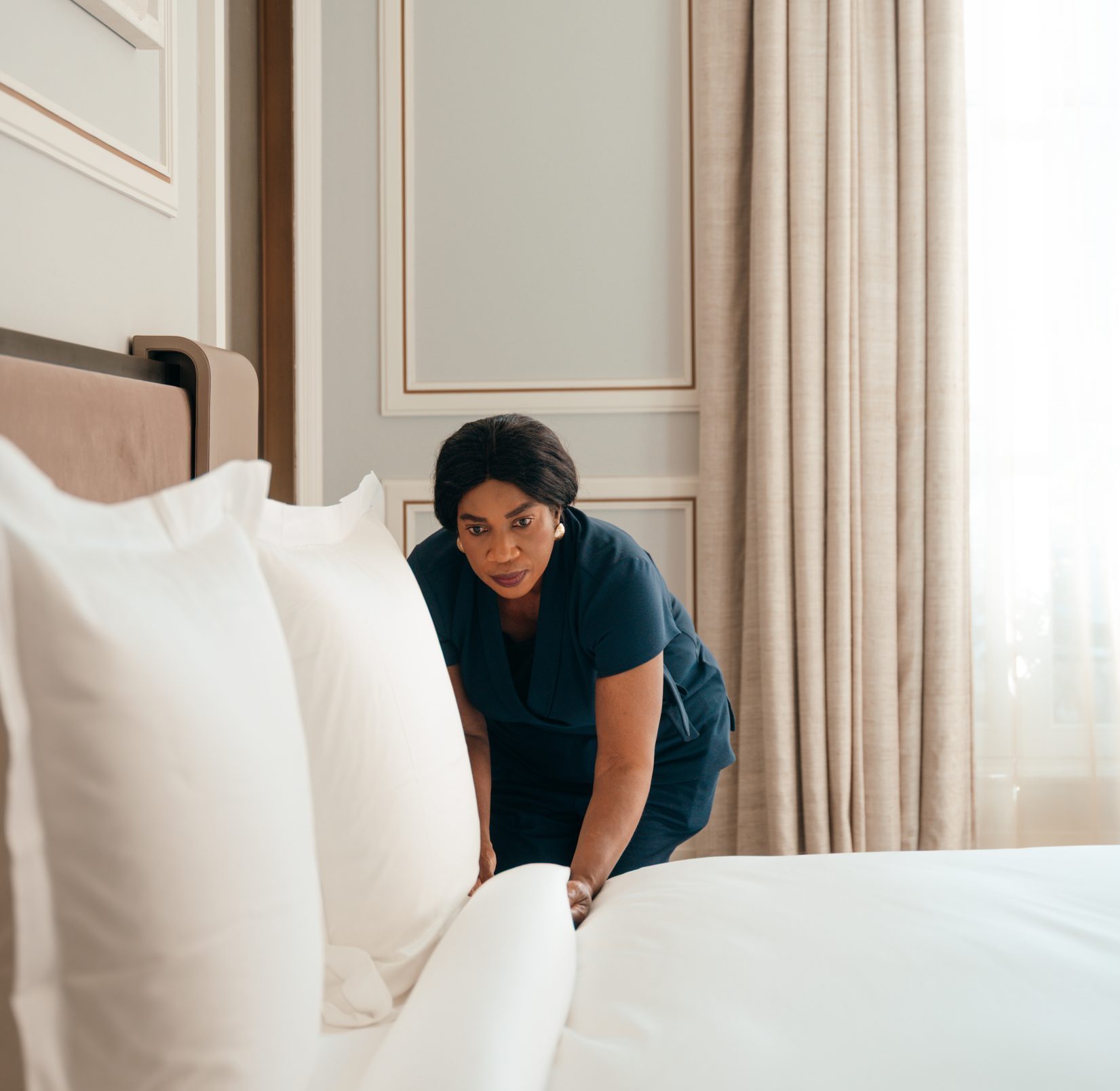 Dedicated butler team 