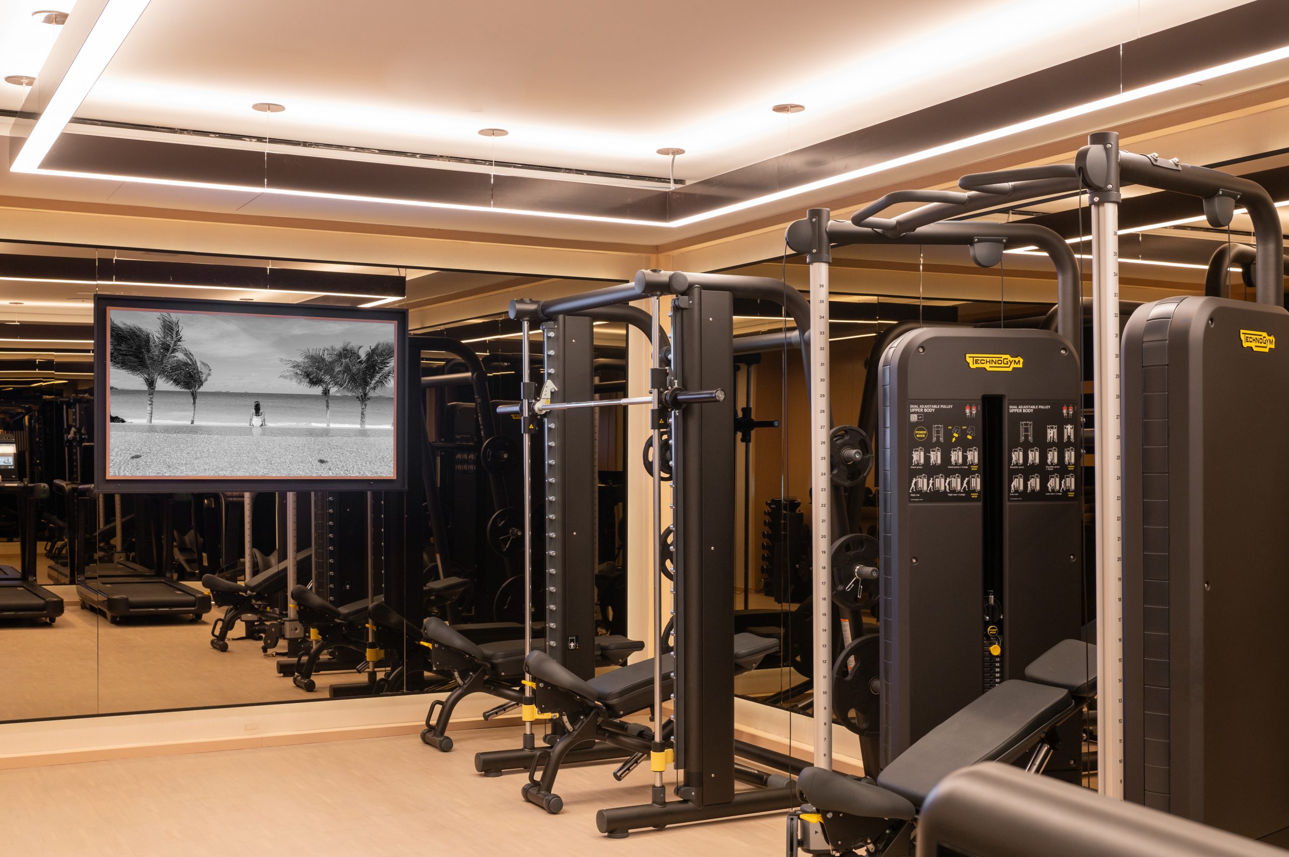 Private fitness center in West Village Private fitness center in West Village
